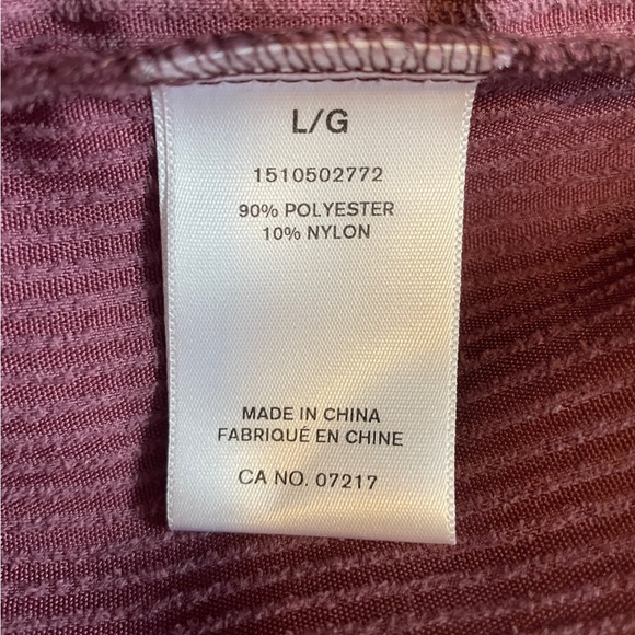 Warehouse One, Grand Beach Club purple corduroy shacket - Picture 11 of 11